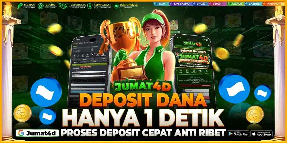 DEPOSIT DANA HANYA 1 DETIK